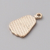Thanksgiving Day Alloy Enamel Pendants PALLOY-WH0107-02F-KCG-2