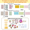 Paper Greeting Card Kit for Children DIY-WH0699-83C-2