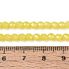 Imitation Jade Glass Beads Strands GLAA-T028-4mm-11J-2