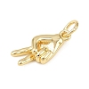 Brass Charms KK-Z132-21G-2