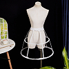 Polyester & Plastic Wire Skirt Hoop Petticoat for Wedding Dress Ball Gown DIY-WH0504-799A-4