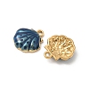 304 Stainless Steel Enamel Charms STAS-I351-22G-03-2