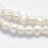 Natural Cultured Freshwater Pearl Beads Strands X-PEAR-F007-61-3