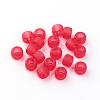 Transparent European Acrylic Beads FACR-S047-M-2