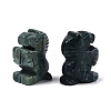 Natural Indian Agate Horse Figurine DJEW-N005-01G-2