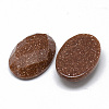 Synthetic Goldstone Cabochons G-T073-16L-2