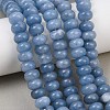 Dyed Natural White Jade Beads Strands G-G107-A39-01-2