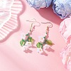 304 Stainless Steel Dangle Earrings EJEW-MZ00587-05-1