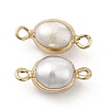 Natural Pearl Connector Charms LS-PEAR-P004-50G-2