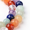 Natural Mixed Stone Beads Strands G-J376-24-6mm-2