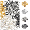 120Pcs 4 Colors Alloy Bead Frame FIND-SC0017-94-6