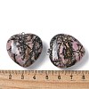 Natural Rhodonite Pendants G-A259-02P-06-3