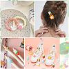40Pcs 8 Styles Rabbit Theme Opaque Resin Cabochons RESI-CJ0003-78-6