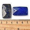 Natural Lapis Lazuli Pendants G-Z071-04G-3