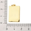 Rack Plating Brass Enamel Pendants KK-P261-05C-G-3