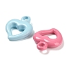 Baking Paint Acrylic Pendants OACR-H059-01D-2