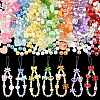 100Pcs 20 Styles Transparent & Opaque Acrylic Beads MACR-FS0002-38-2