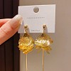 Brass Stud Earrings for Women WGDAEFE-01-2