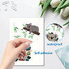 8 Sheets 8 Styles PVC Waterproof Wall Stickers DIY-WH0345-127-3