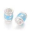 Enamel Alloy European Beads LS-EA8640-5S-1