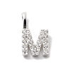 925 Sterling Silver with Cubic Zirconia Charms STER-Q004-01M-S-1
