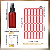 20Pcs Plastic Spray Bottles AJEW-OC0013-79-2