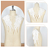 Wing Pattern Polyester Embroidered Lace Appliques DIY-WH0530-95-5