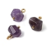 Natural Amethyst Pendants GG-CBACE45-01G-01-2