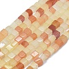 Natural Topaz Jade Beads Strands G-F631-C03-01-1