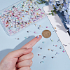 300Pcs 10 Colors Opaque Glass Beads GLAA-ME0001-13-3