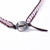 Three Loops Fashion Wrap Bracelets BJEW-JB04699-01-4