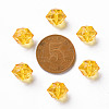 Transparent Acrylic Beads X-TACR-S154-15B-81-3