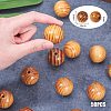 Round Wood Beads WOOD-PH0008-55A-2