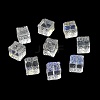 Transparent Glass Beads GLAA-D025-02J-2