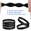 24Pcs Silicone Cord Bracelet Wristband BJEW-CN0001-20-5