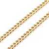 Brass Curb Chain Necklaces NJEW-JN02974-2