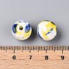 Handmade Porcelain Beads PORC-Q197-12mm-04-3