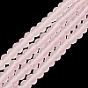 Transparent Glass Beads Strands X1-EGLA-A034-T6mm-MD22-2