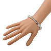 Trendy Glass Pearl Beaded Bracelets for Girls BJEW-PJB804-4