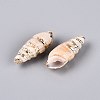Electroplated Natural Shell Pendants BSHE-Q020-05-2
