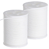 2 Rolls Round Waxed Polyester Cord YC-PA0001-01B-7