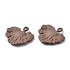 Spray Painted Alloy Pendants PALLOY-T077-118C-RS-3