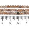 Natural Multi-Moonstone Beads Strands G-L597-C06-01-2