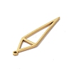 304 Stainless Steel Pendants STAS-R226-02G-2
