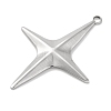 Anti-Tarnish 304 Stainless Steel Pendants STAS-D194-07P-2