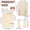 Rectangle Wood Jewelry Rack ODIS-WH0070-77-2