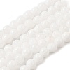 Natural Malaysia Jade Bead Strands G-M101-8mm-10-1