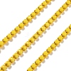 Iron Rhinestone Glass Cup Chain CH-U001-01W-2