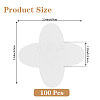 Cross Kraft Paper Chocolate Spacer AJEW-CN0004-83A-2
