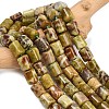 Natural Dragon Blood Jasper Beads Strands G-S396-03C-1